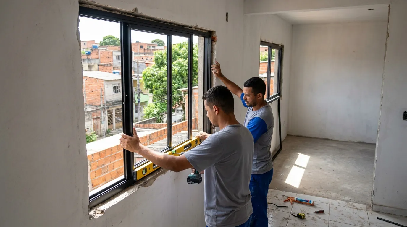 Produção de Portas e Janelas em Serra‑ES