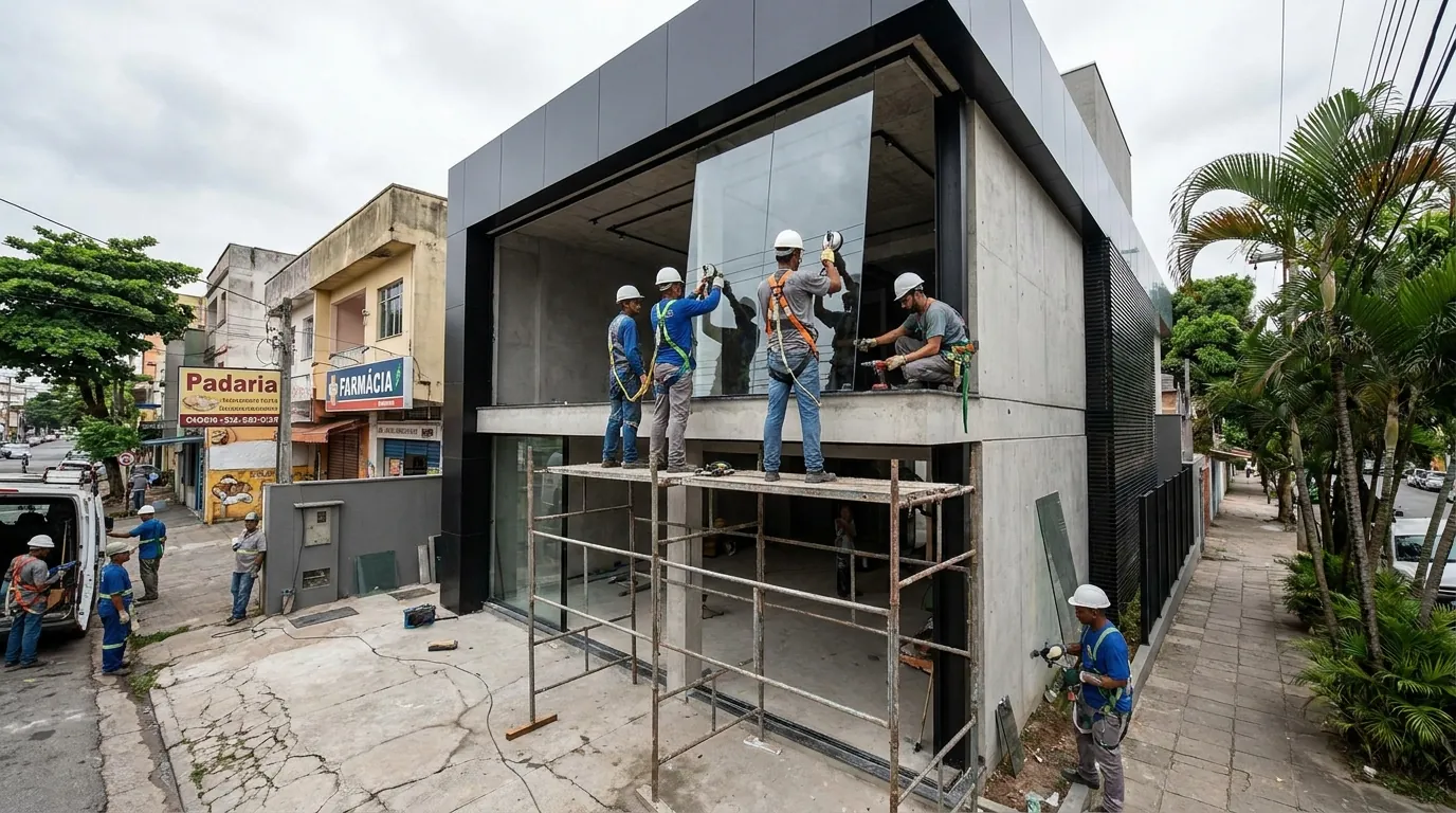 Fachadas para Lojas e Empresas em Serra‑ES