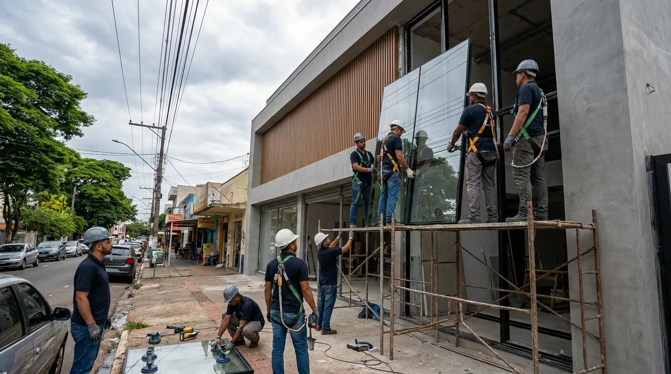 Fachada de Vidro em Serra‑ES