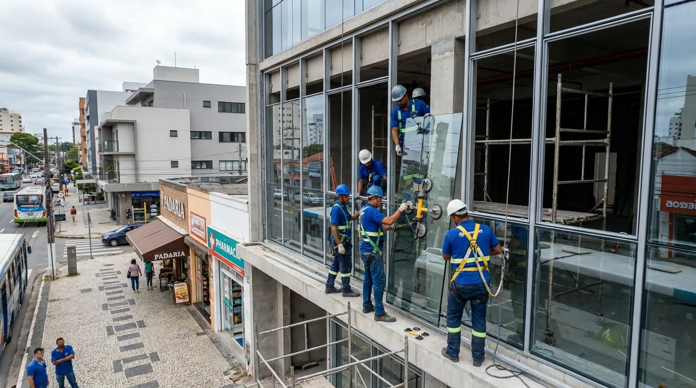 Troca Técnica de Vidros em Serra‑ES