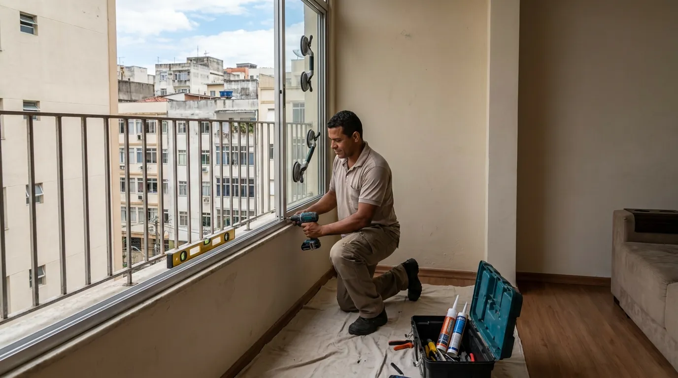 Troca de Painéis de Vidro em Serra‑ES